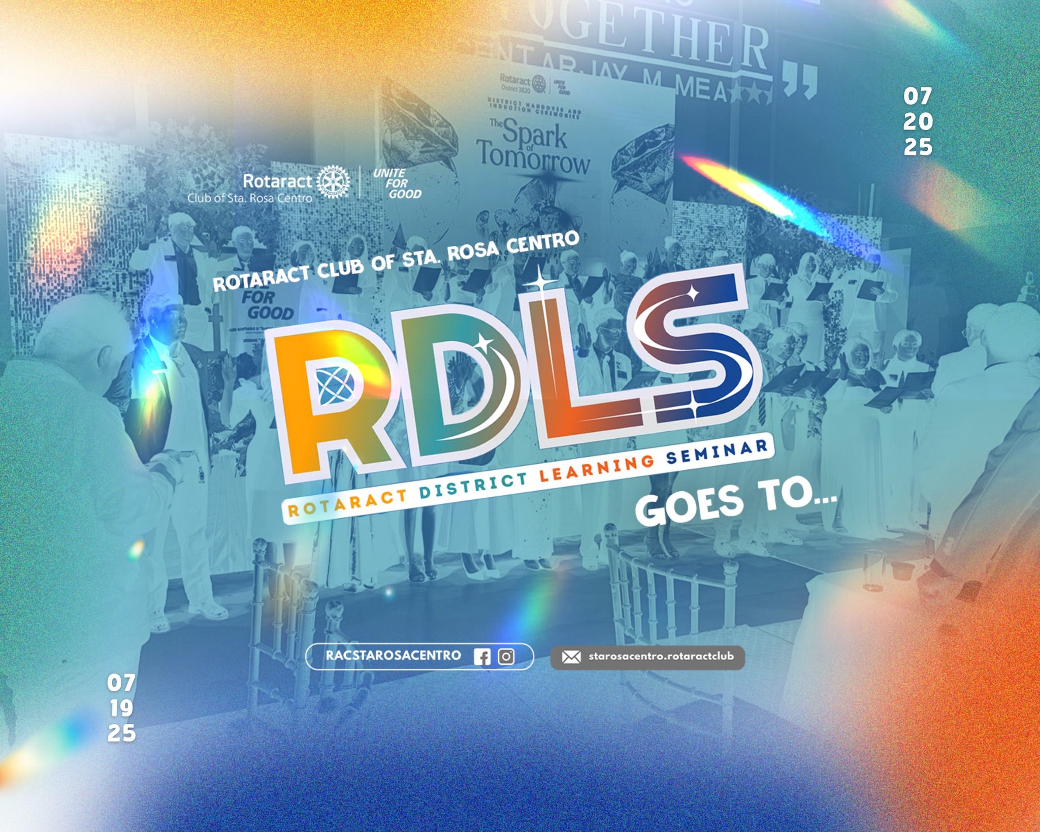 Rotaract District Learning Seminar (RDLS) 2025: Advocacy Driven, United for Good